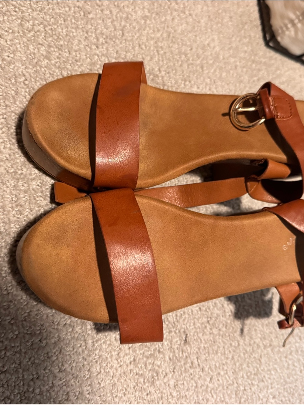 Retro well worn heels